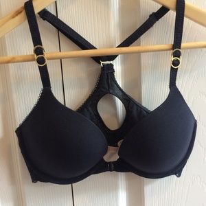 Navy Stella McCartney Bra 32C Front Closure Padded